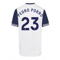 Maglia Calcio Tottenham Hotspur Pedro Porro #23 Prima Divisa 2024-25 Manica Corta